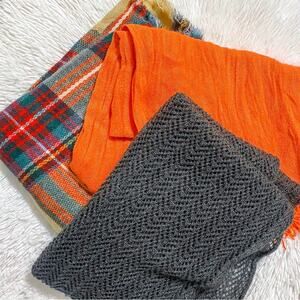 Bundle of 3 Large Fashion Scarves